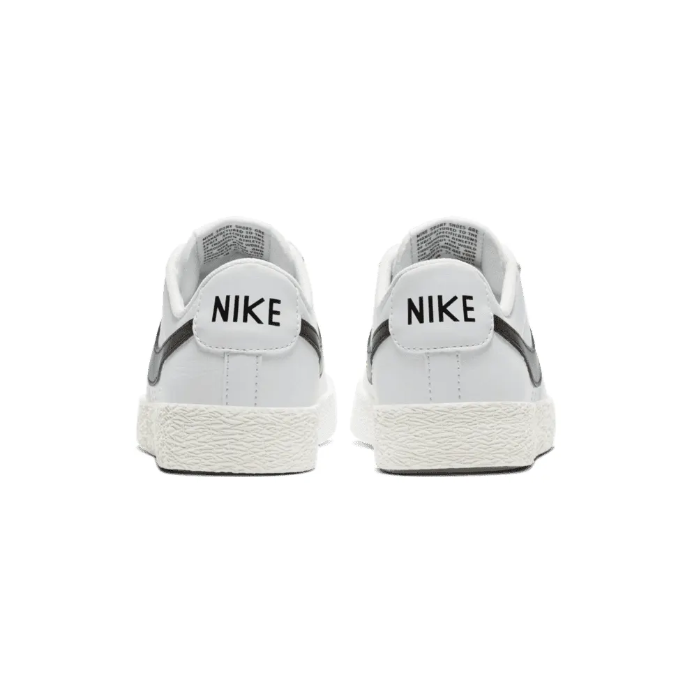 Nike Blazer Low White Black (GS) White/Sail/Gum Light Brown (CZ7106-101)