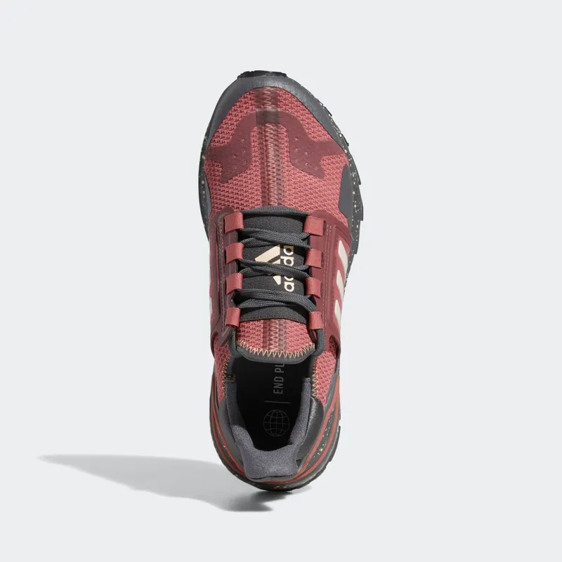 Adidas Ultraboost DNA City Explorer Outdoor Trail Running Sportswear Lifestyle Wonder Red / Bliss Orange / Grey Five (GV8699)