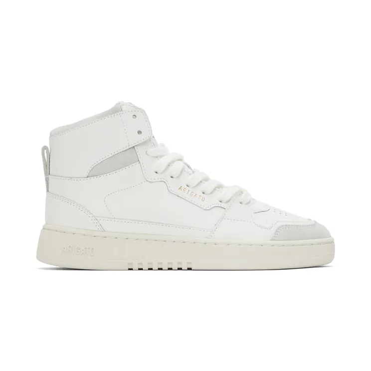 Axel Arigato White Dice Hi Sneakers (78005)