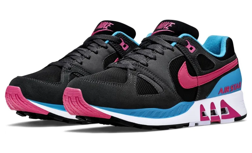 Nike Air Stab Black/Hot Pink-Anthracite-Blue Lagoon