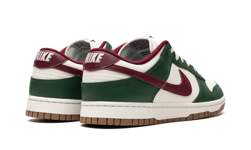 Nike Dunk Low Retro “Gorge Green / Team Red” (FB7160-161)