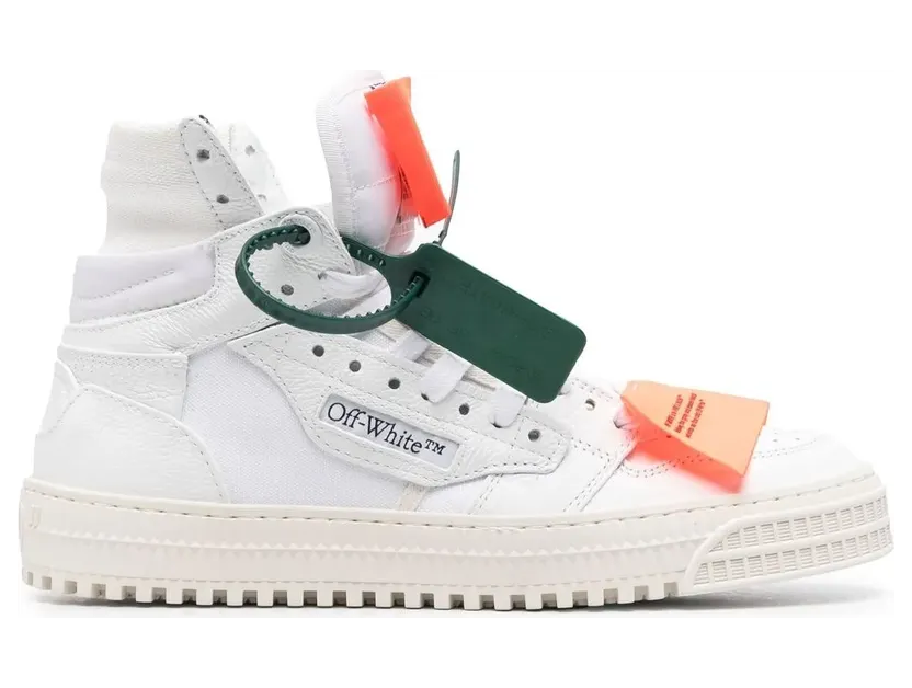 Off-White 3.0 Off Court High-Top-Sneakers “White” (OWIA112C99LEA0020120)