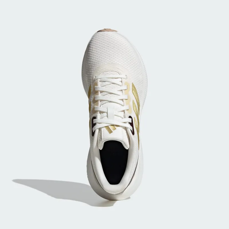 Adidas Runfalcon 3.0 Core White / Gold Metallic / Magic Beige (IE0751)