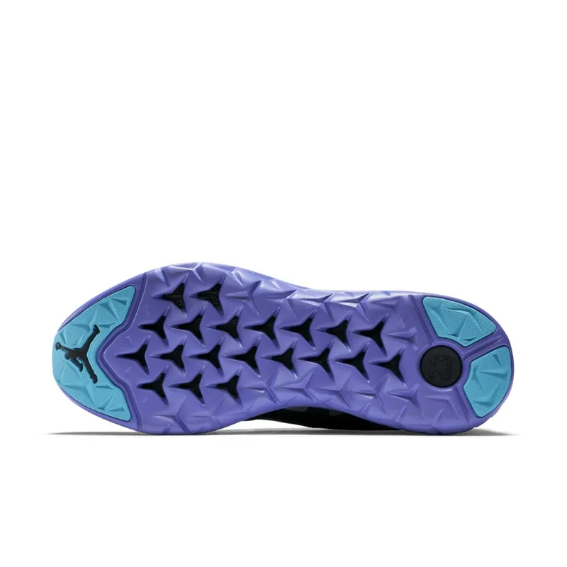 Jordan Air  Flight Runner 2 Black/Blue Lagoon-Bright Concord Black/Blue Lagoon-Bright Concord (715572-007)