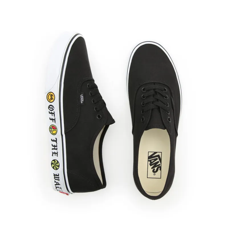 VANS Sidewall Authentic Shoes Black (VN0A348A40M)