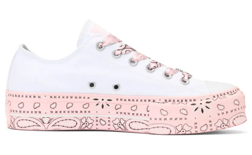 Converse Chuck Taylor All-Star Lift Low Miley Cyrus White (W) (562236C)
