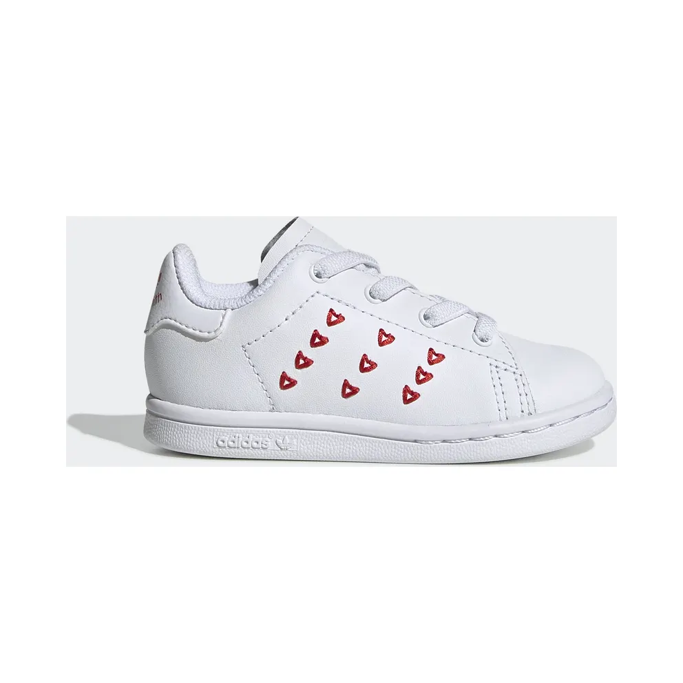 adidas Stan Smith Schuh Cloud White / Cloud White / Lush Red (EG6498)
