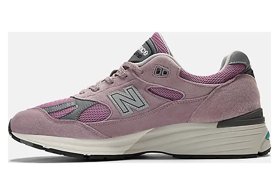 New Balance 991v2 “Smoked Pearl”: grijs met een blauw randje (2)