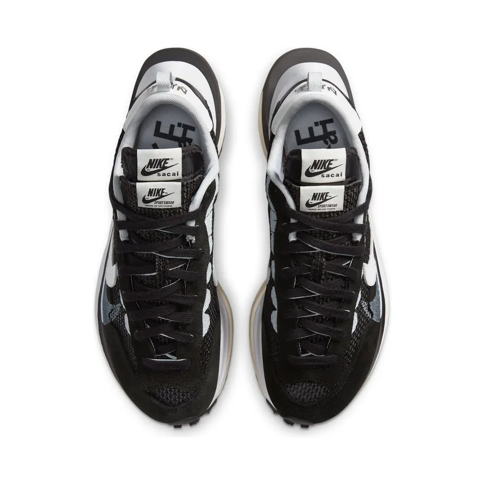 Nike Vaporwaffle sacai Black White Black/Summit White-Pure Platinum (CV1363-001)