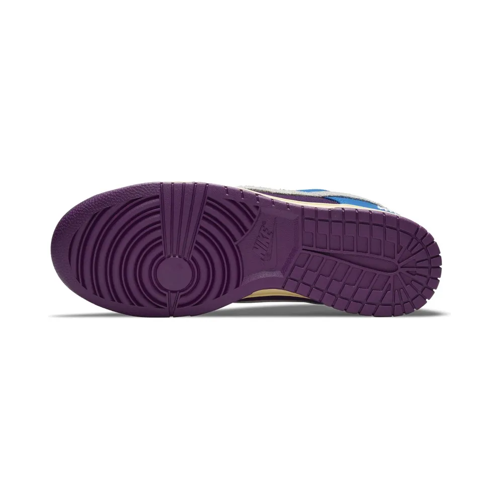 Nike x Undefeated Dunk Low SP vs. AF1 (2021) – “Royal / Purple-white” (DH6508-400)