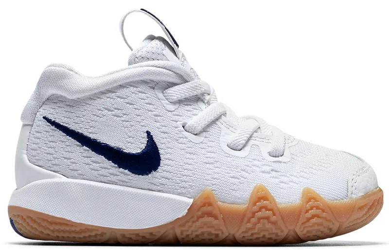 Nike Kyrie 4 Uncle Drew (TD) White/White-White-Gum Light Brown (AA2899-100)