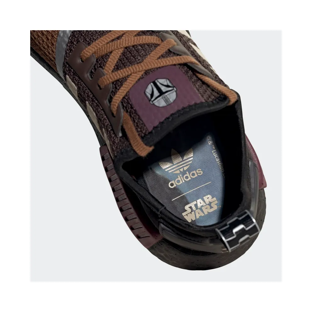 adidas NMD R1 Star Wars The Mandalorian (GS) Brown/Pale Nude/Maroon (GZ2745)