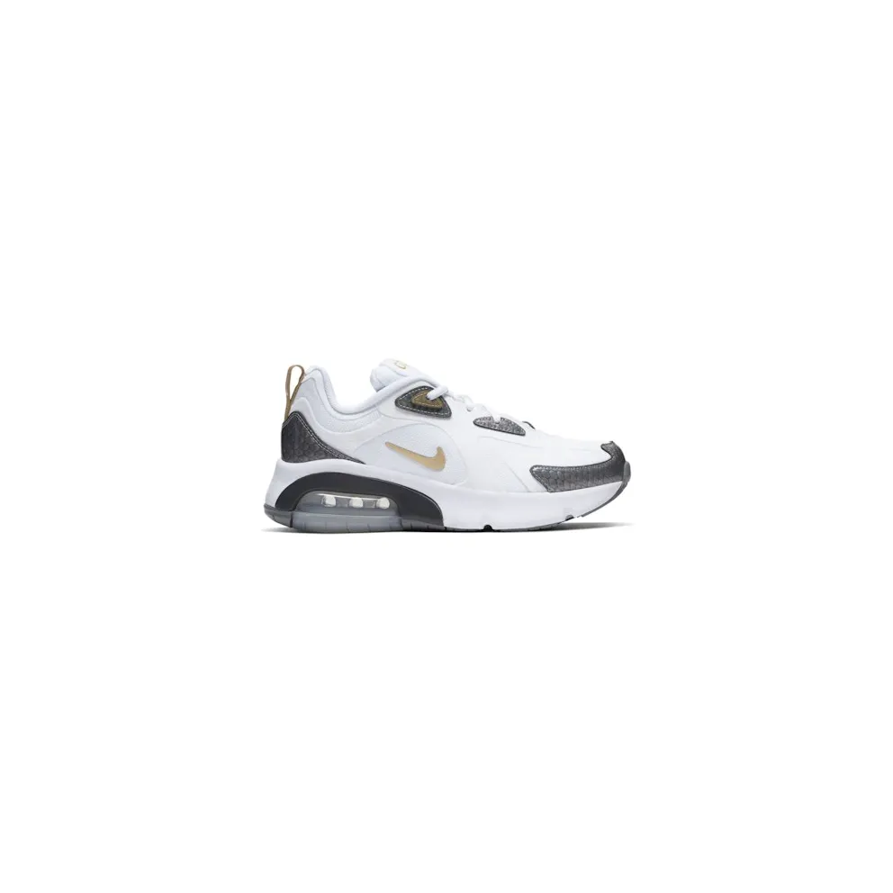 Air Max 200 White Metallic Gold (GS)