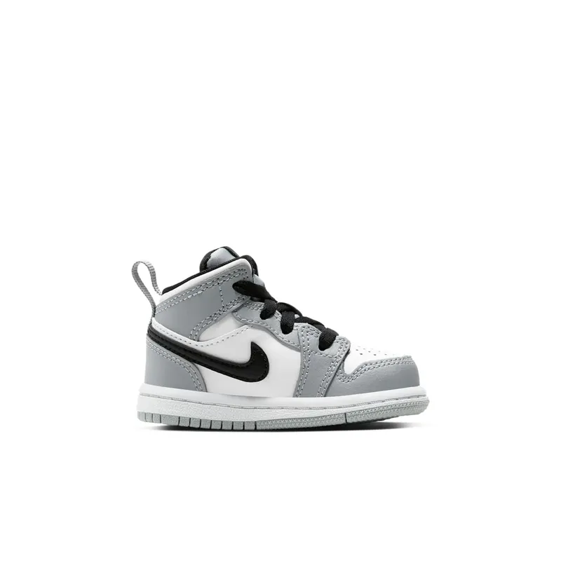 Jordan 1 Mid Light Smoke Grey (TD) Light Smoke Grey/White-Black (640735-092)