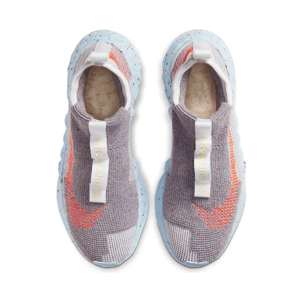 Nike Space Hippie 02 Vast Grey Hyper Crimson Vast Grey/Hyper Crimson-White-Ice Blue (CQ3988-001)