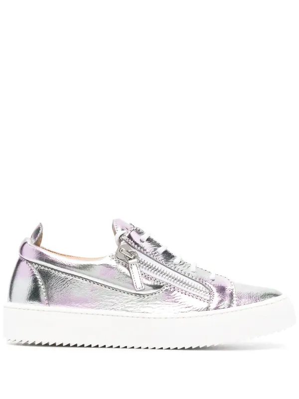 Giuseppe Zanotti im Metallic-Look – Silver (RW00017036)