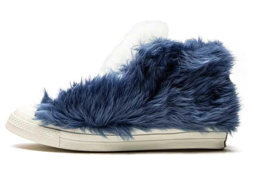 Converse Chuck 70 High Ambush – Fuzzy Navy Blue (170587C)