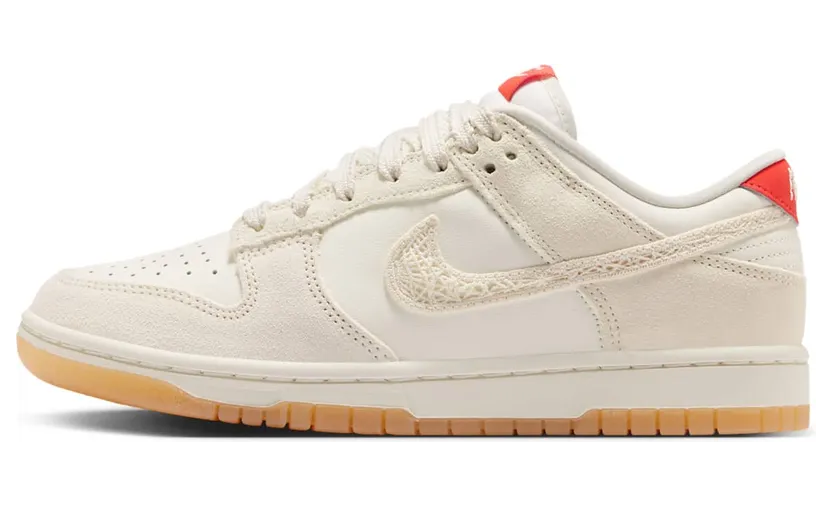 Nike Dunk Low Friendship Knot “Sail / Picante Red / Flax / Pale Ivory” (HV5231-133)