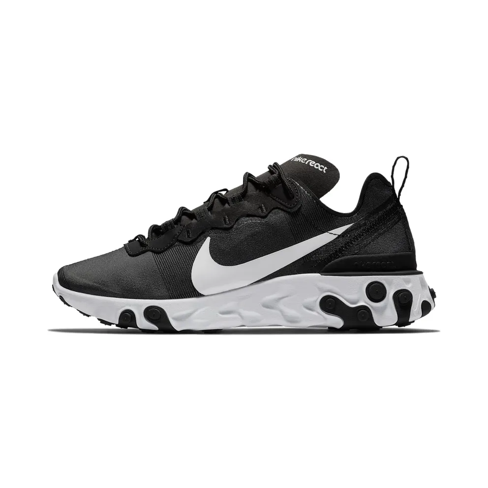 Nike React Element 55 Black White (W)