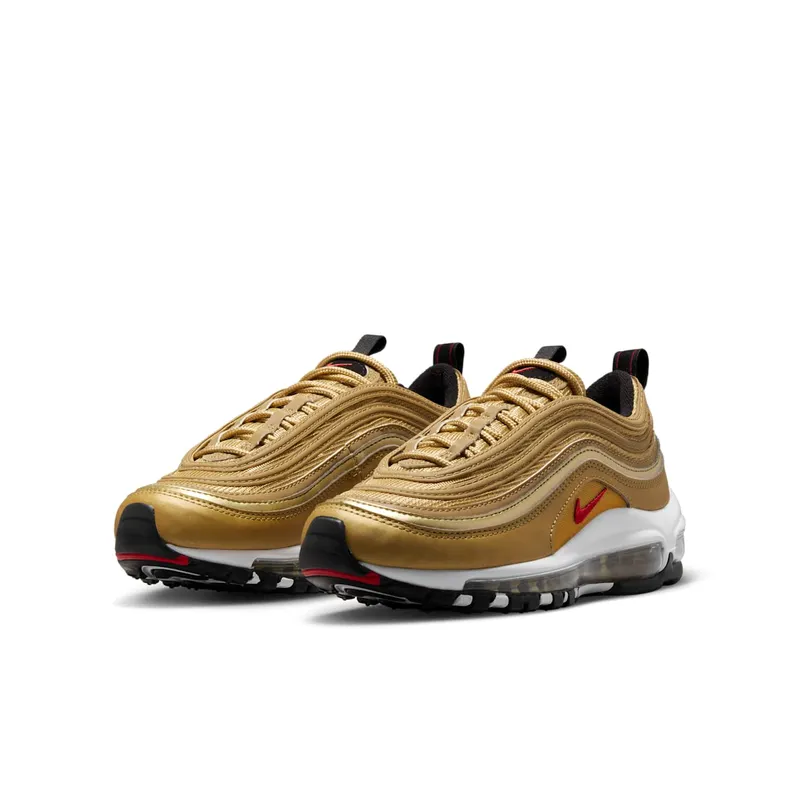 Nike Air Max 97 Metallic Gold (GS) (2017/2018) Metallic Gold/Varsity Red-White-Back (918890-700)
