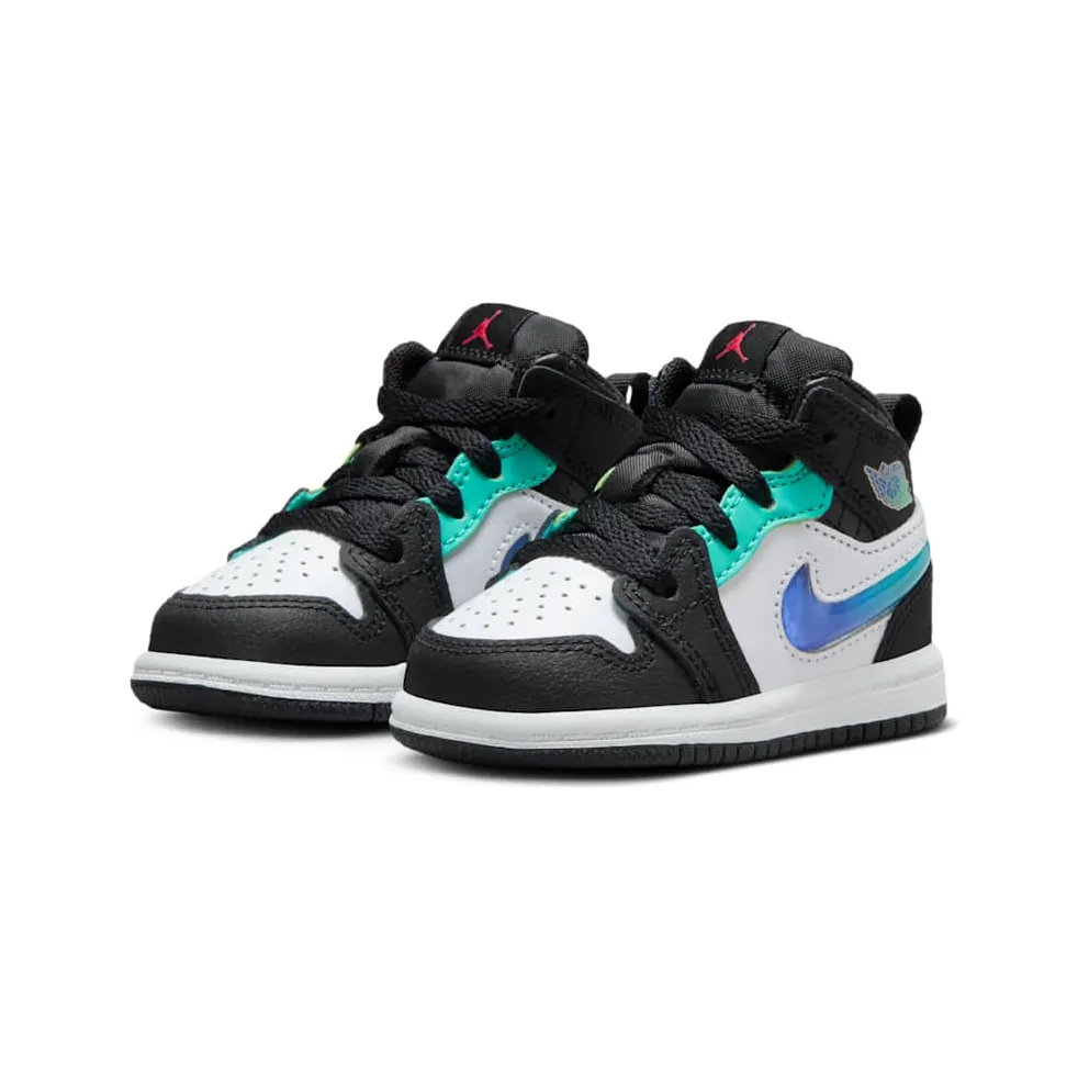 Jordan 1 Mid SE Formula 23 Pack Black White Hyper Jade (FQ8097-001)