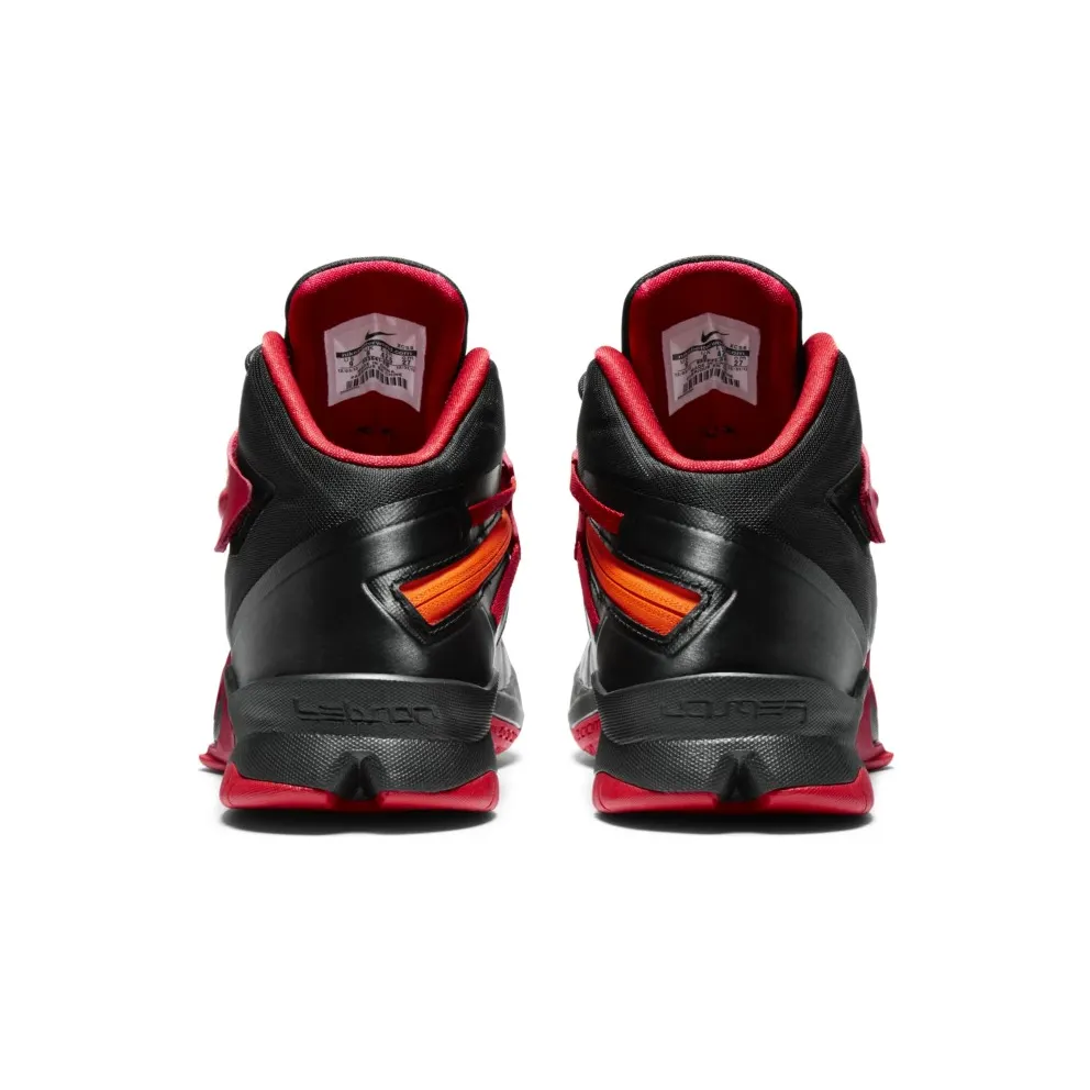 LeBron Soldier 8 Black/University Red-Hyper Crimson-White (653641-016)