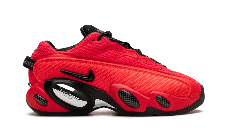 Nike x NOCTA sneaker “Bright Crimson/Black/Black/Chrome” (DM0879-600)