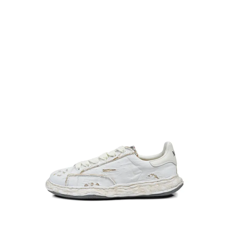 Maison Mihara Yasuhiro Charles OG Sole Ripped-canvas “White” (A16FW716)