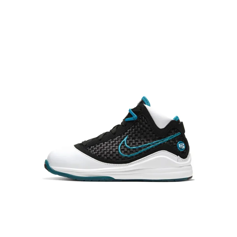 Nike LeBron 7 NFW Red Carpet 2019 (PS) White/Black-Glass Blue-Challenge Red (CT3793-100)