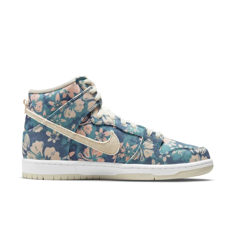 Nike SB Dunk High Hawaii – “Sail / Blue / Green Aqua” (CZ2232-300)