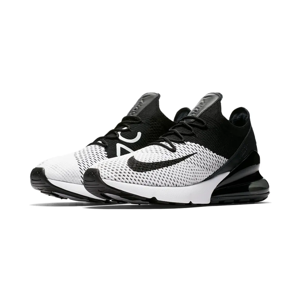 Nike Air Max 270 Flyknit White Black White/Black-Anthracite (AO1023-100)