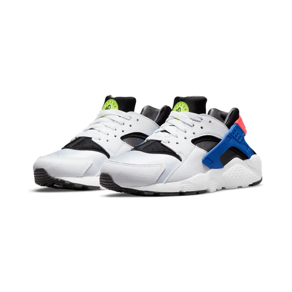Nike Air Huarache Run White Racer Blue Bright Crimson (DQ0975-100)