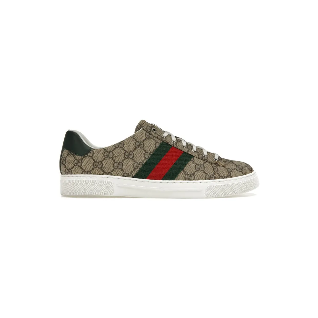Gucci Ace Web Beige Ebony (760775 FACMZ 9746)