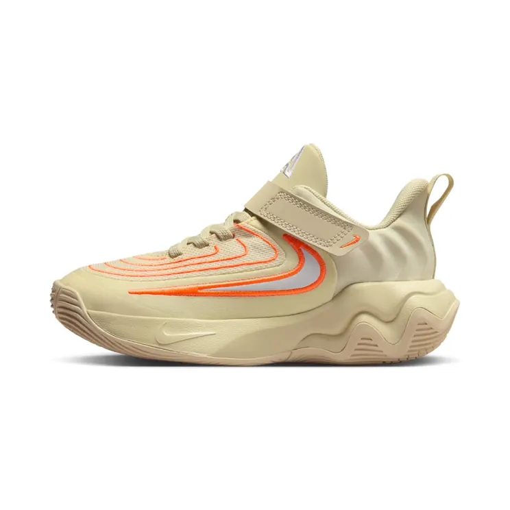 Nike Giannis Immortality 4 Light Khaki Alabaster Total Orange White (FZ6733-200)