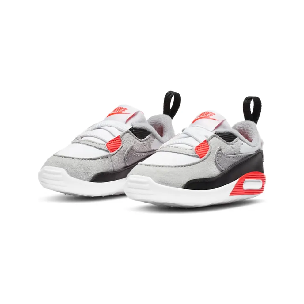 Nike Air Max 90 Infrared 2020 (I) White/Cool Grey-Radiant Red-Black (DC8323-100)