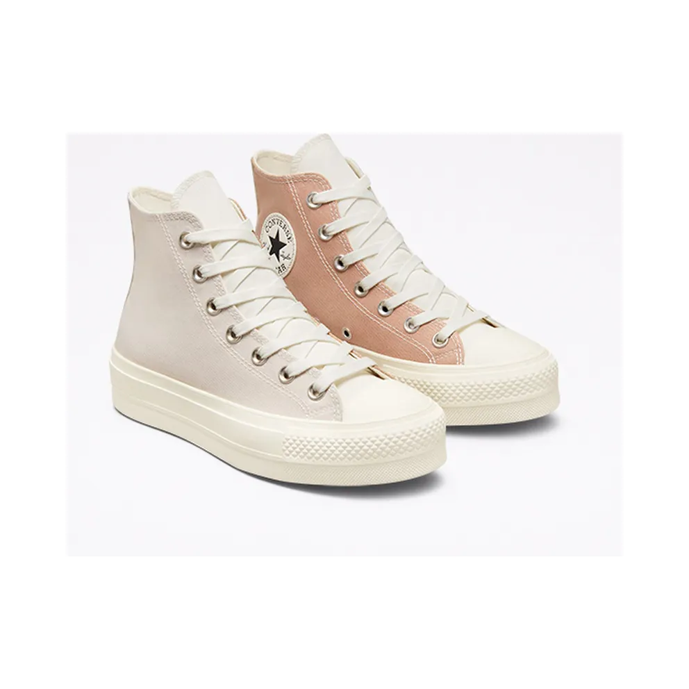 Converse Chuck Taylor All Star Lift Platform Tri-Panel Hemp/desert Sand/egret (A01581C)