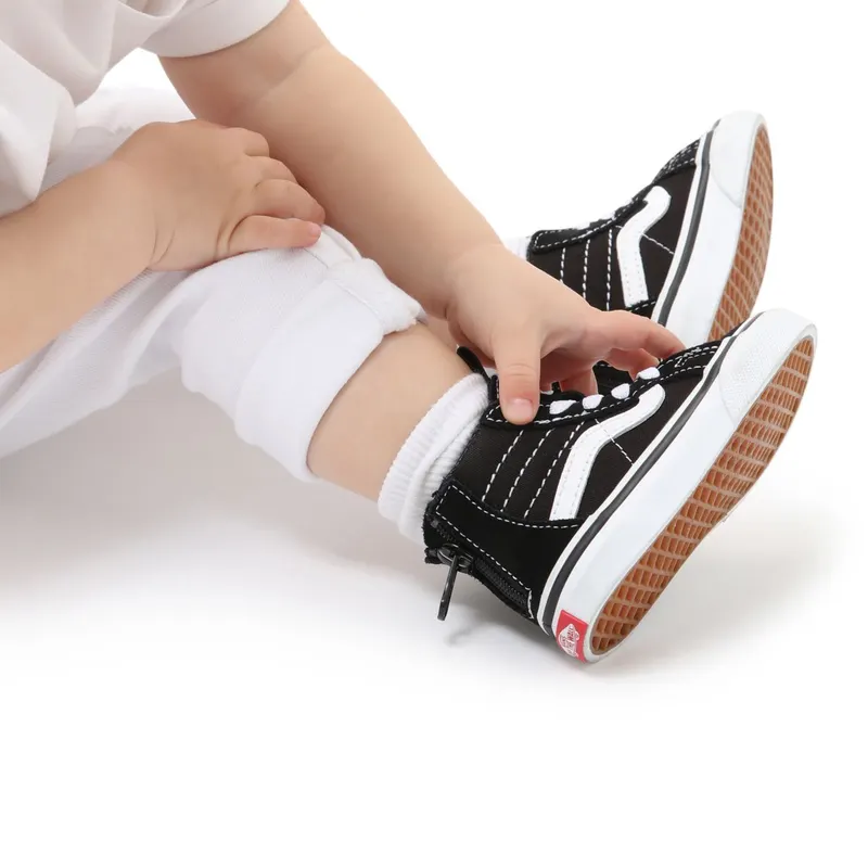 VANS Sk8-hi Zip Peuterschoenen Black (VN000XG5Y28)