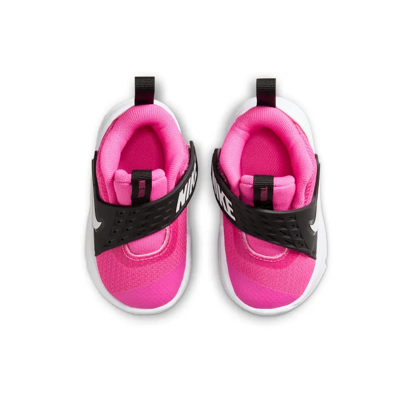 Nike Team Hustle D 12 Laser Fuchsia Black White (HF6281-600)