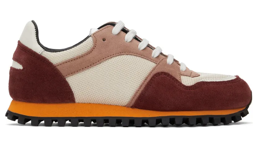 Spalwart Burgundy Marathon Trail Low Mesh Sneakers (97139782860)