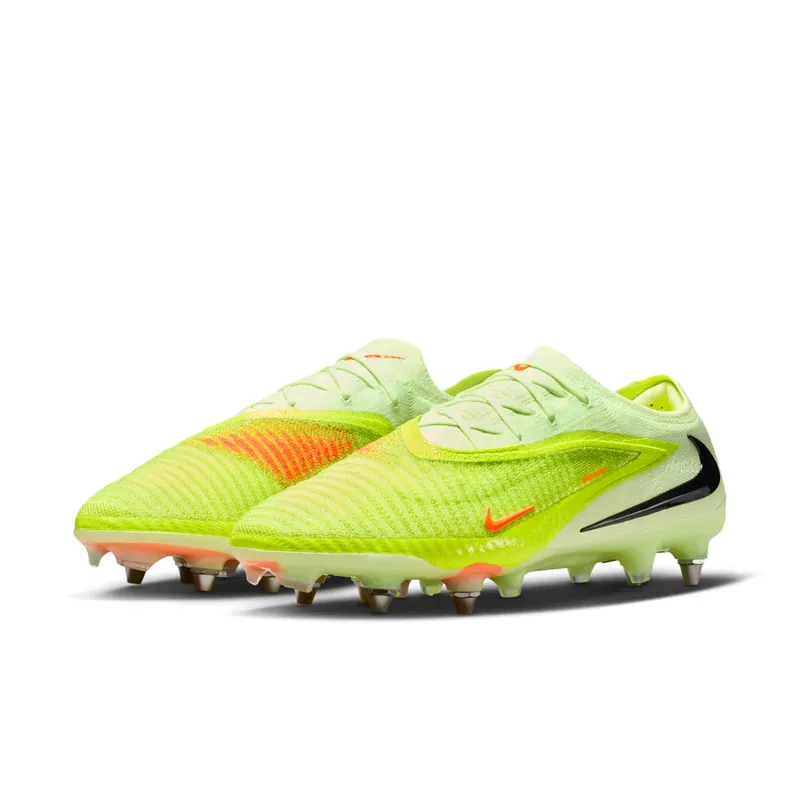 Nike Phantom 6 Low Elite SG-Pro Hyper Crimson Limelight Black (HV8988-800)