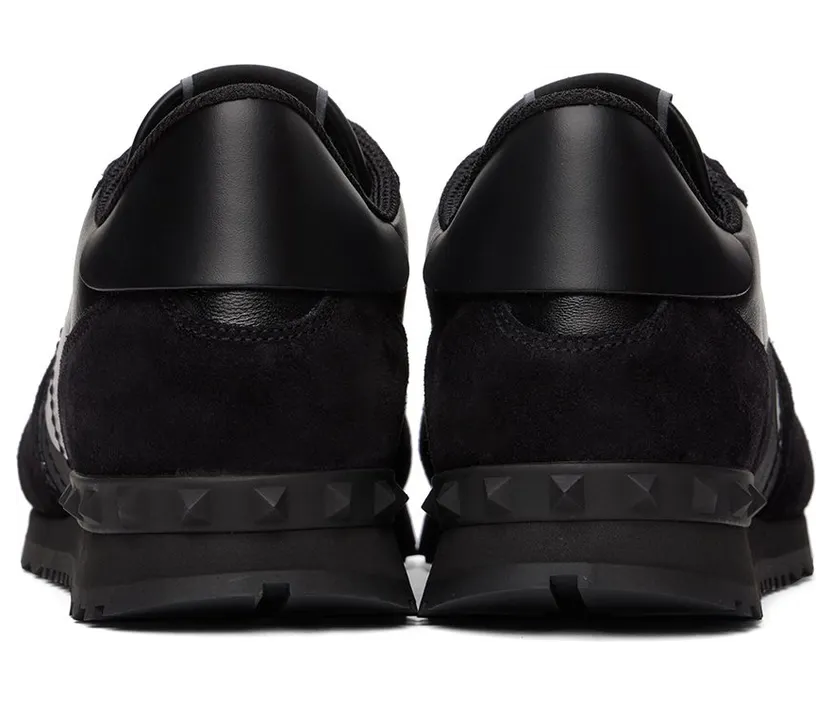 Valentino Garavani Black Camouflage Rockrunner 0NO NERO/NERO/NERO/N (1Y0S0723NSD) (2)