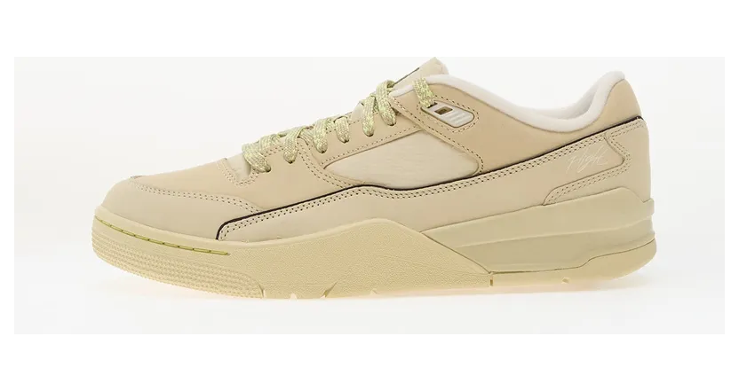 Jordan Flight Court Light Khaki Lemon Twist