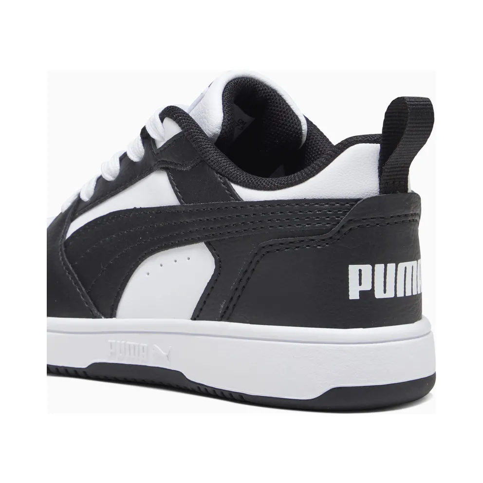 Puma Rebound V6 Lo White/Black (393834-01)
