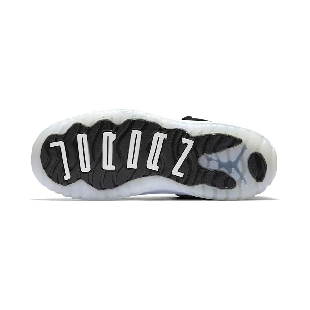 Jordan 11 Retro Low Barons (PS) Black/Metallic Silver-White (505835-010)