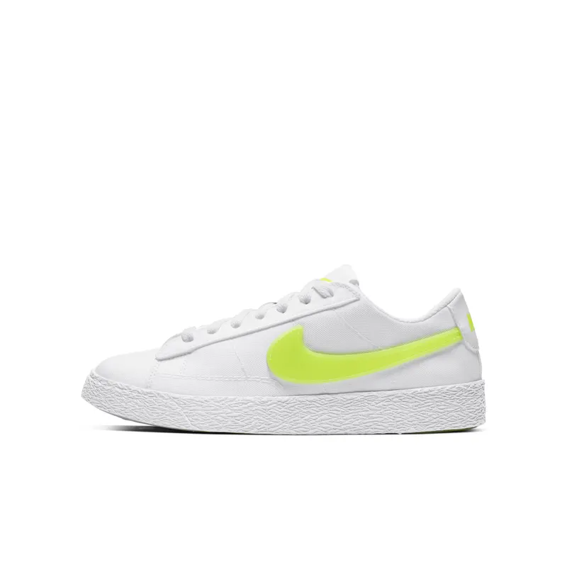 Nike Blazer Low Pop Volt (GS) White/Volt (AQ5604-101)