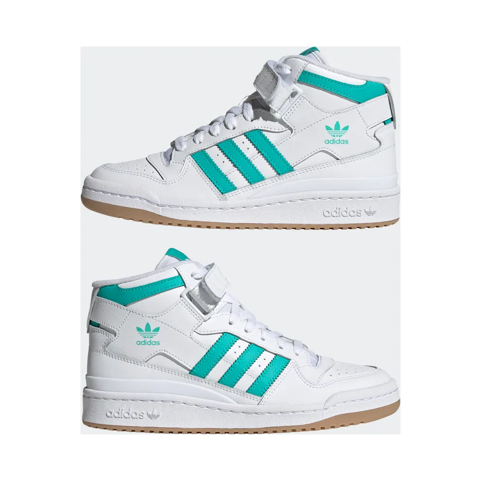 adidas Forum Mid Cloud White / Mint Rush / Gum (GY3672)