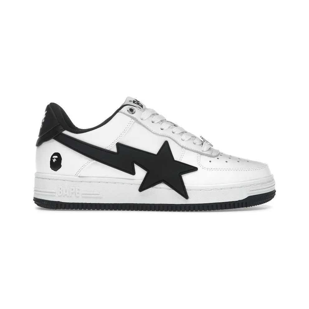 A Bathing Ape Bape Sta OS #2 White Black (1K20-191-314-BLK)