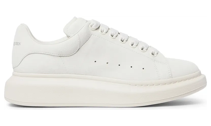 Alexander McQueen Oversized White Suede