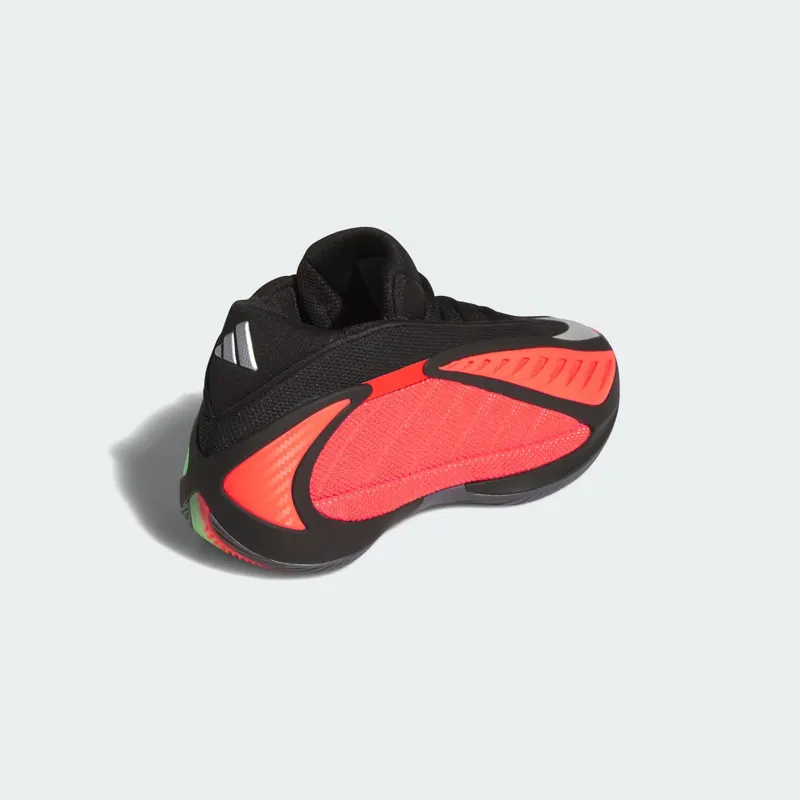 Adidas Anthony Edwards 2 J Core Black / Lucid Red / Lucid Lemon (JQ2075)
