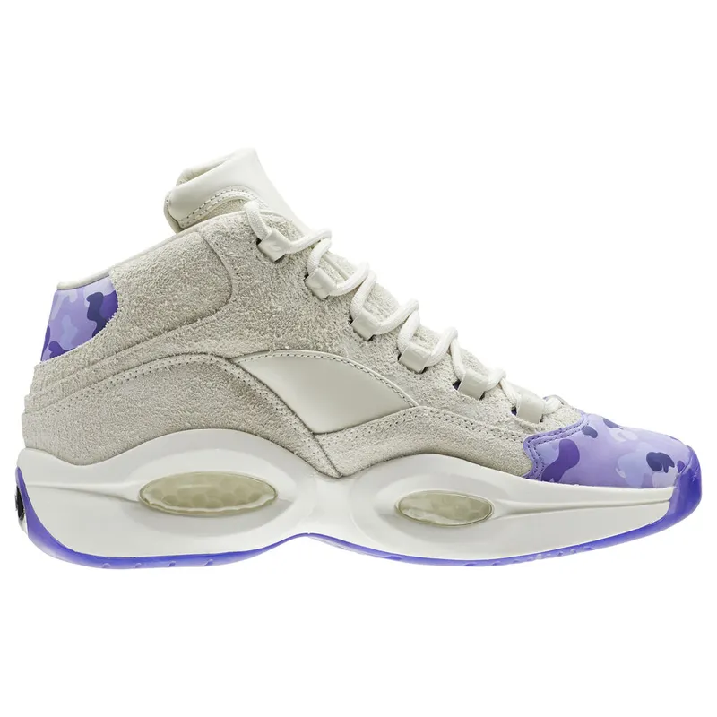 Reebok Question Mid Cam’Ron Chalk/Lush Orchid-Purple (Other Brands Reebok)